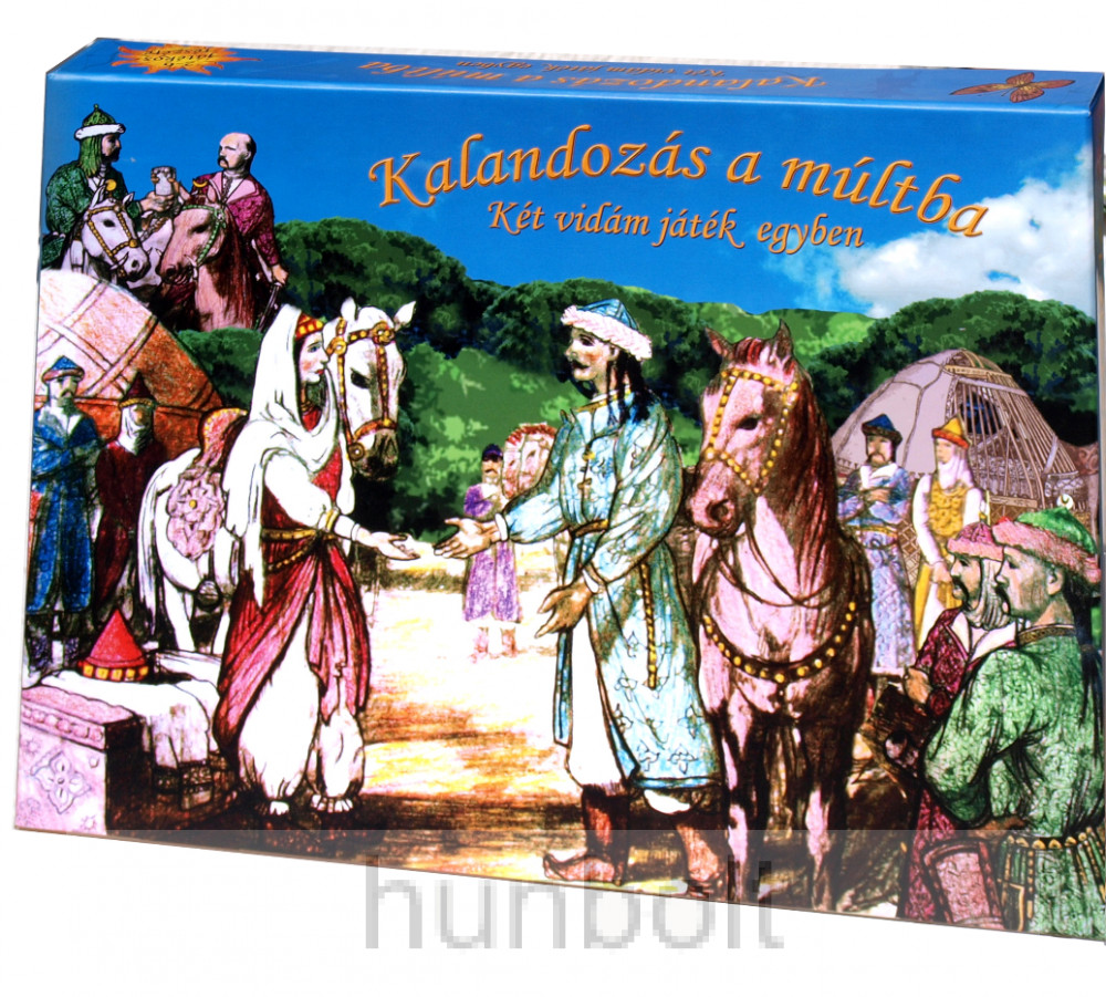 Kalandozás a múltba társasjáték Kalandozás a múltba társasjáték