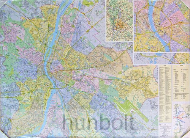 Budapest 122X86 cm Ívben, fóliázva Budapest 122X86 cm Ívben, fóliázva