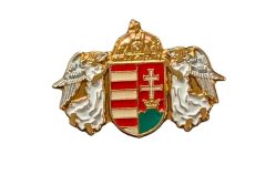 Angyalos új  címeres jelvény 19 mm