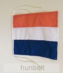 Holland megkötős hajós zászló (20X30 cm)