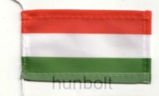 Magyar nemzeti színű zászló antennára, biciklire, 10x6 cm
