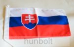 Szlovák 2 oldalas hajós zászló (20X30 cm)
