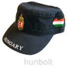 Militari sapka sötétkék, címeres Magyarországos