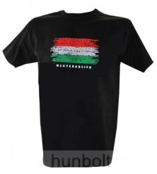 Magyarország feliratos, zászlós póló