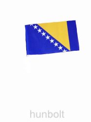 Bosnyák (Bosznia Hercegovina) zászló ( 15X25 cm)