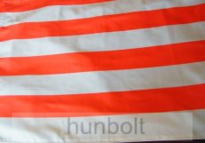 Kétoldalas piros-ezüstszürke árpád sávos zászló 40x60 cm 