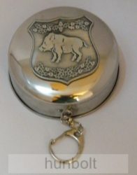  Kihúzható fém pohár ágaskodó ló ón matrica 5x4,5 cm (kulcstartó) 3dl