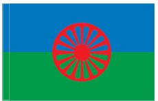 Roma zászló Roma zászló