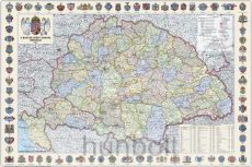 A Magyar Szent korona országai (1:1 600 000), 70x50 cm 