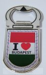 Sörbontó hűtőmágnes - I Love Budapest