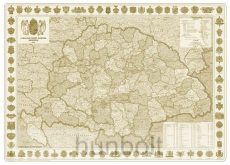 A Magyar Szent korona országai (1:1 600 000), 70x50 cm (B/2) antik