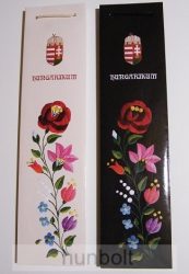 Italos címeres dísztasak Hungarikum felirattal, két színben 7x9,5X37 cm