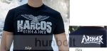 HARCOS-TURUL póló- fekete