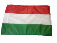 Nemzeti színű hurkolt poliészter zászló