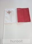 Málta zászló 15x25cm, 40cm-es műanyag rúddal 