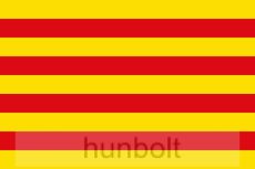Katalán zászló 40x60 cm