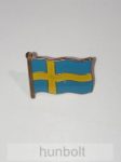 Svéd zászló 15 mm jelvény