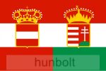 Ausztria-Hungary poliészter zászló 
