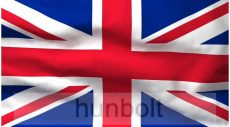 Nagy-Britannia zászló 15x25cm, 40cm-es műanyag rúddal 