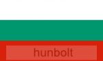 Bulgária zászló 15x25cm, 40cm-es műanyag rúddal 