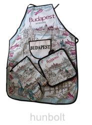 Budapest látványosságai kötényszett - Tulipán virág