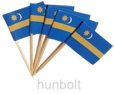 Székely szendvicszászló, fogpiszkálós ételzászló (100 db/csomag)