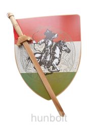 Fa pajzs karddal, Bulcsú vezér
