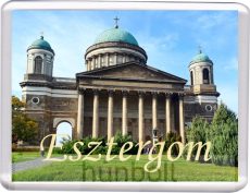 Esztergom Bazilika hűtőmágnes (műanyag keretes)