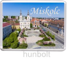 Miskolc -Belváros hűtőmágnes (műanyag keretes)