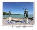   Balatonfüred- A halász és a révész hűtőmágnes (műanyag keretes)