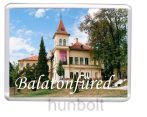   Balatonfüred Vaszary Villa hűtőmágnes (műanyag keretes)  