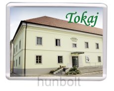 Tokaj-Világörökségi Bormúzeum hűtőmágnes (műanyag keretes)