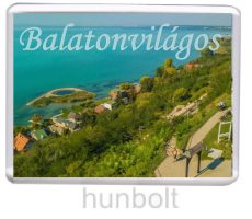 Balatonvilágos Tengerszem hűtőmágnes (műanyag keretes)