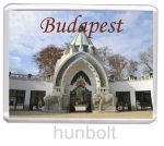   Budapest- Városliget- Állatkert hűtőmágnes (műanyag keretes)