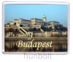 Budapest-Budai vár hűtőmágnes (műanyag keretes)