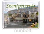   Szentpétervár-Nagy Peterhof Palota hűtőmágnes (műanyag keretes)