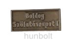 Boldog születésnapot ón matrica  4x1,7cm