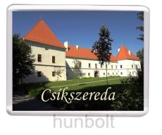 Csíkszereda Mikó-vár hűtőmágnes (műanyag keretes)