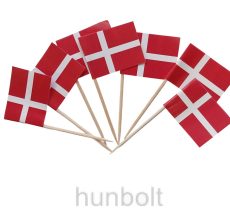 Dán szendvicszászló, fogpiszkálós ételzászló (100 db/csomag)