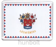 Létavértes címere hűtőmágnes (műanyag keretes)