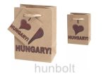 Hungary szív álló dísztasak 8x11 cm