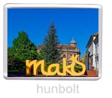 Makó hűtőmágnes (műanyag keretes)
