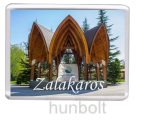 Zalakaros Dísz tér hűtőmágnes (műanyag keretes)