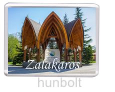 Zalakaros Dísz tér hűtőmágnes (műanyag keretes)
