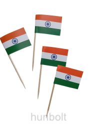 India szendvicszászlója, fogpiszkálós ételzászló (100 db/csomag)