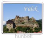   Szlovákia- Fülek- Füleki vár hűtőmágnes (műanyag keretes)