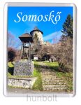 Szlovákia- Somoskői vár hűtőmágnes (műanyag keretes)