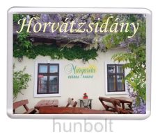 Horvátzsidány Margaréta Panzió hűtőmágnes (műanyag keretes)  