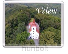 Velem Szent Vid Kápolna hűtőmágnes (műanyag keretes)
