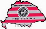 Ébred már az Oroszlán, külső autós matrica (15x10 cm)